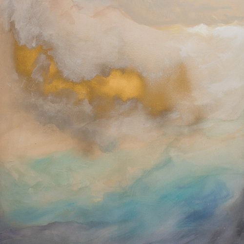 Abstraktes Gemälde "Wolke7" - Shop Treffpunkt Goldene Mitte